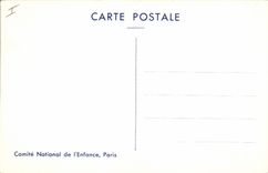 CPA Folklore Alsace Enfant Tu seras ma petite soeur