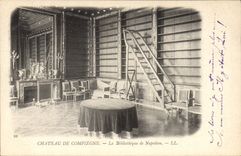 CPA Bibliotheque de Napoleon Chateau de Compiegne 
