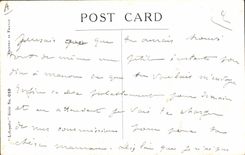 Vintage Postcard Fantasy Illustrator Child Dog Boat