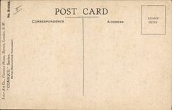 Postal Fantasia Ilustrador Mujer Mi pobre hombre Donald Mc Gill