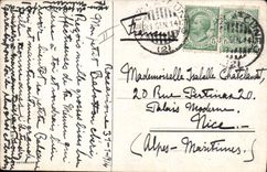 Vintage Postcard Fantaisie Illustrator want Child I have little girl to play with