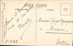 Vintage Postcard Fantasy Illustrator Children Donald Mc Gill Happy new year