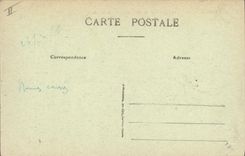 Vintage Postcard Montmirail the castle of M of Louvois with 17th