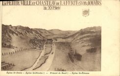 Vintage Postcard Church St Denis Church St Nicolas Prioress of Reuil Church St Etienne Ferte under Jouarre