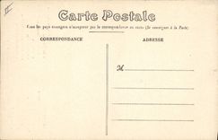 Postal Dreux el castillo Capuchinos