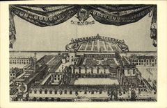 Vintage Postcard Seen cavaliere of the ducal palate extracted the triumph of Charles IV Nancy Ducal Palate