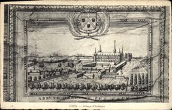 Vintage Postcard Caen Abbey of Ardenne