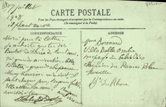 CPA Busset Un troupeau d'oies 
