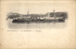 Vintage Postcard Boat Marceau
