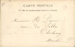 Magenta Vintage Postcard Bateau Armours squadron has Ecole turrets of destroyers