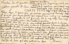 Vintage Postcard Bateau Dreadnought Mirabeau Armours squadron