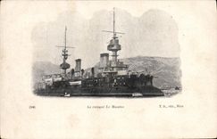 Vintage Postcard Boat the armor Massena