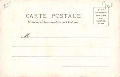 Vintage Postcard Boat the armor Massena