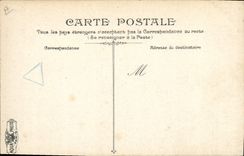 Vintage Postcard Bateau armours It Massena