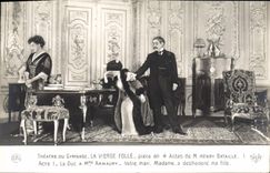 CPA Theatre du Gymnase Paris la vierge Folle Henry Bataille 