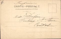 CPA Femme Theatre D'Aubray