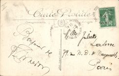 CPA Folklore Calais Type de Matelote