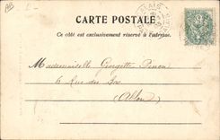 CPA Folklore Calais Type de matelote