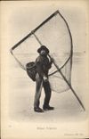 CPA Folklore Pecheur Treportais Peche Marin