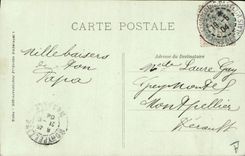 CPA Folklore Calais Matelote