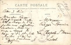 CPA Folklore Une Courguinoise