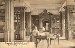 CPA Bibliotheque de l'abbaye Averbode 