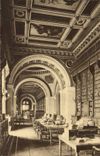 CPA Bibliotheque Palais du Senat Paris 