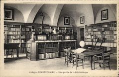 CPA Bibliotheque Abbaye d'Hautecombe 