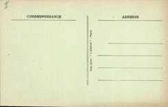 Vintage Postcard Seen of the old castle of Seignelay