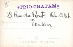 CPA Contrebasse Enfants Trio Chatam 