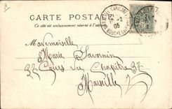 CPA Militaria Chasseurs Alpins Nice