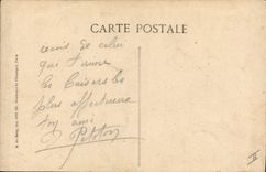 CPA Militaria Chasseurs Alpins Chacun son courage