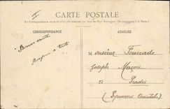 CPA Militaria Chasseurs Alpins A la corde Alpinisme