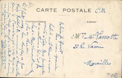 CARTE PHOTO Valras Militaria Chasseurs Alpins