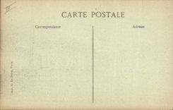 Vintage Postcard Bateau Mirabeau Cruirasse of squadron has turbines