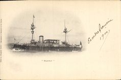 Vintage Postcard Marceau Boat