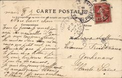 Vintage Postcard Theater Miss Berthe d' Artois of the Madnesses Paris Shepherdess