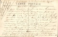 CPA Folklore Coiffe d'Anjou Angers 