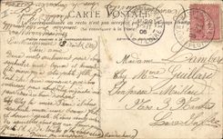 CPA Folklore La coiffe Angevine 