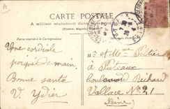 CPA Folklore Sablaise faisant le filet