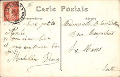 CPA Bibliotheque Chateau de Lude 