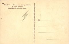 CPA Paris Chez les bouquinistes du Quai Voltaire