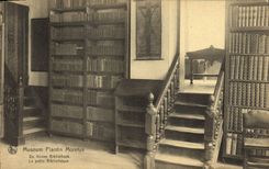 CPA Bibliotheque Museum Plantin Moretus 