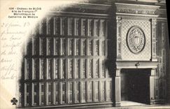 CPA Bibliotheque Chateau de Blois Aile de Francois 1er Catherine de Medicis 