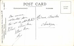 CPA Fantaisie Illustrateur Enfant There'll be trouble if you don't write soon ! Donald Mc Gill