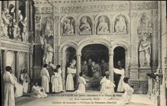 CPA La Manecanterie des petits chanteurs a la Croix de Bois Rue Lecourbe Paris Colonie de vacances a l'abbaye de Solesmes 