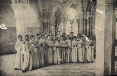 CPA La Manecanterie des petits chanteurs a la Croix de Bois Rue Lecourbe Paris Colonie de vacances a l'abbaye de Solesmes 