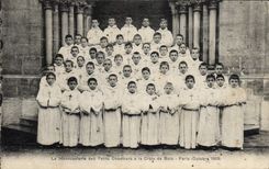 CPA La Manecanterie des Petits Chanteurs a la Croix de Bois Paris Octobre 1909 