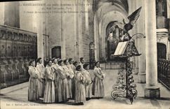 CPA La Manecanterie des petits chanteurs a la Croix de Bois Rue Lecourbe Paris Colonie de vacances a l'abbaye de Solesmes Aigle 