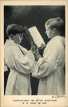 CPA Manecanterie des Petits Chanteurs a la Croix de Bois Rue des Rigoles Paris 